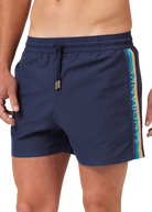 Sandbanks Retro Swim Shorts - Navy - Sandbanks