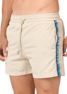 Sandbanks Retro Swim Shorts - Stone