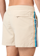 Sandbanks Retro Swim Shorts - Stone