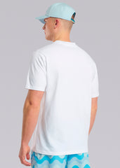 Sandbanks Rope Embroidery T-Shirt - White