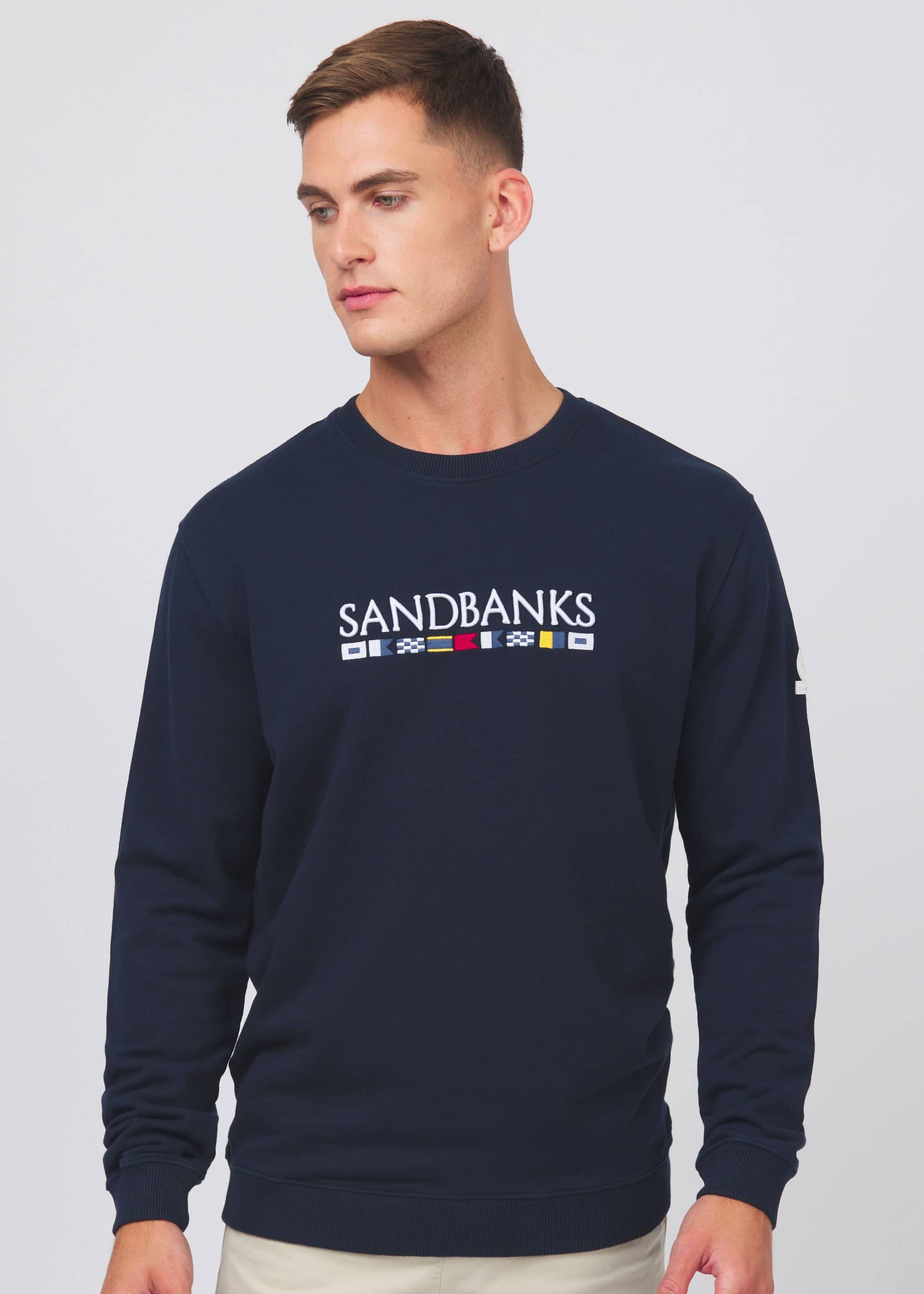 Sandbanks Signal Sweatshirt - Navy
