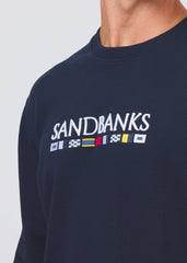 Sandbanks Signal Sweatshirt - Navy