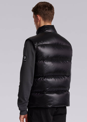 Sandbanks Wide Baffle Gilet - Black