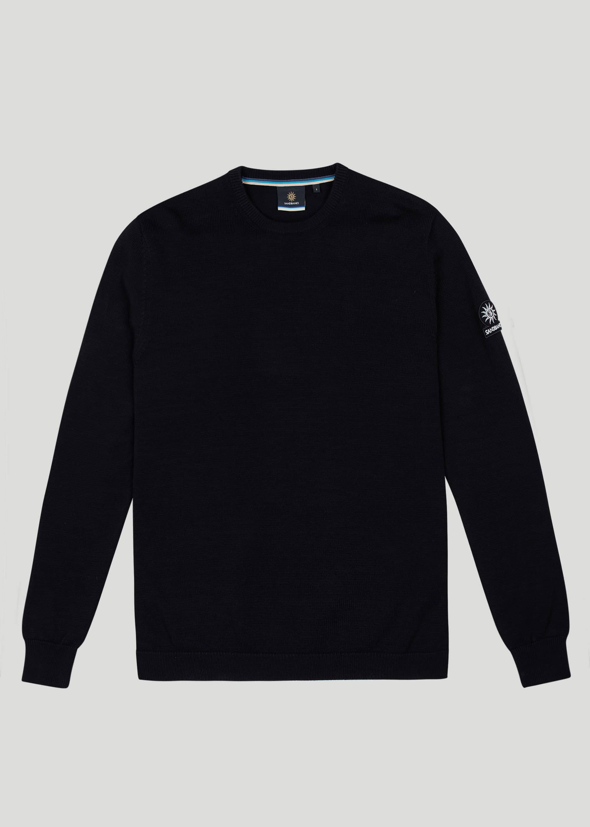 Sandbanks Knitted Jumper - Black - sandbanksco.com