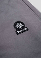 Sandbanks Badge Logo Sweatpants - Charcoal - sandbanksco.com