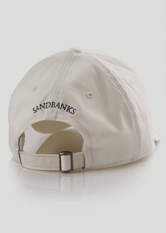 Sandbanks Classic Baseball Badge Logo Cap - Stone