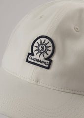 Sandbanks Classic Baseball Badge Logo Cap - Stone