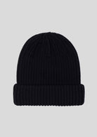 Sandbanks Badge Logo Beanie - Black - Sandbanks