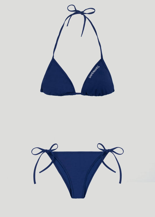 Sandbanks Classic Bikini Top - Navy - sandbanksco.com