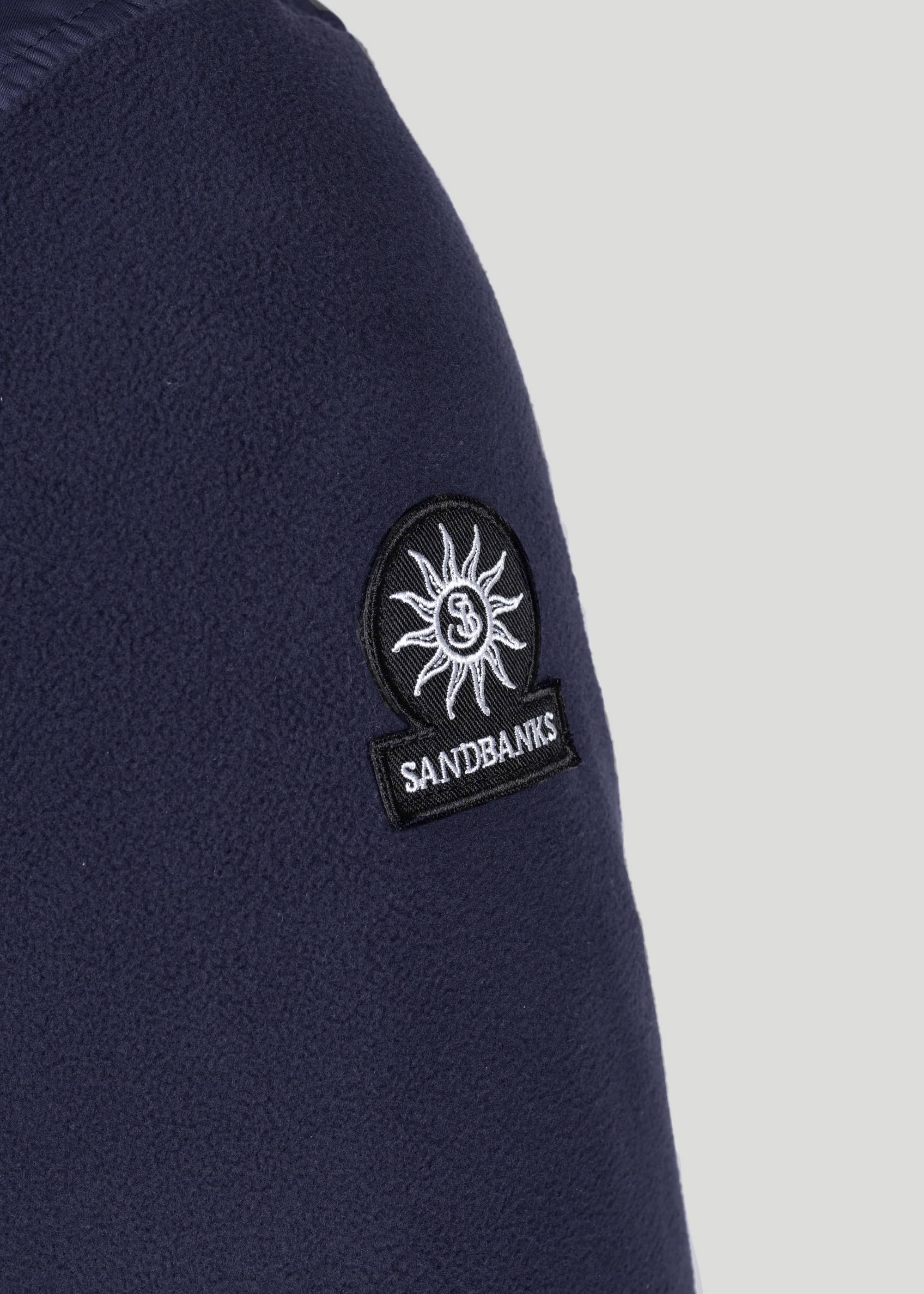 PRE-ORDER Sandbanks Hybrid Polartec® Jacket - Navy - sandbanksco.com