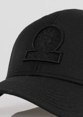 Sandbanks Badge Logo Cap - Black - sandbanksco.com