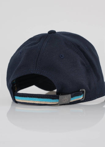 Sandbanks Badge Logo Cap - Navy