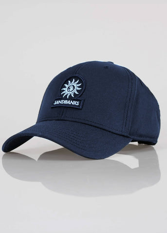 Sandbanks Badge Logo Cap - Navy