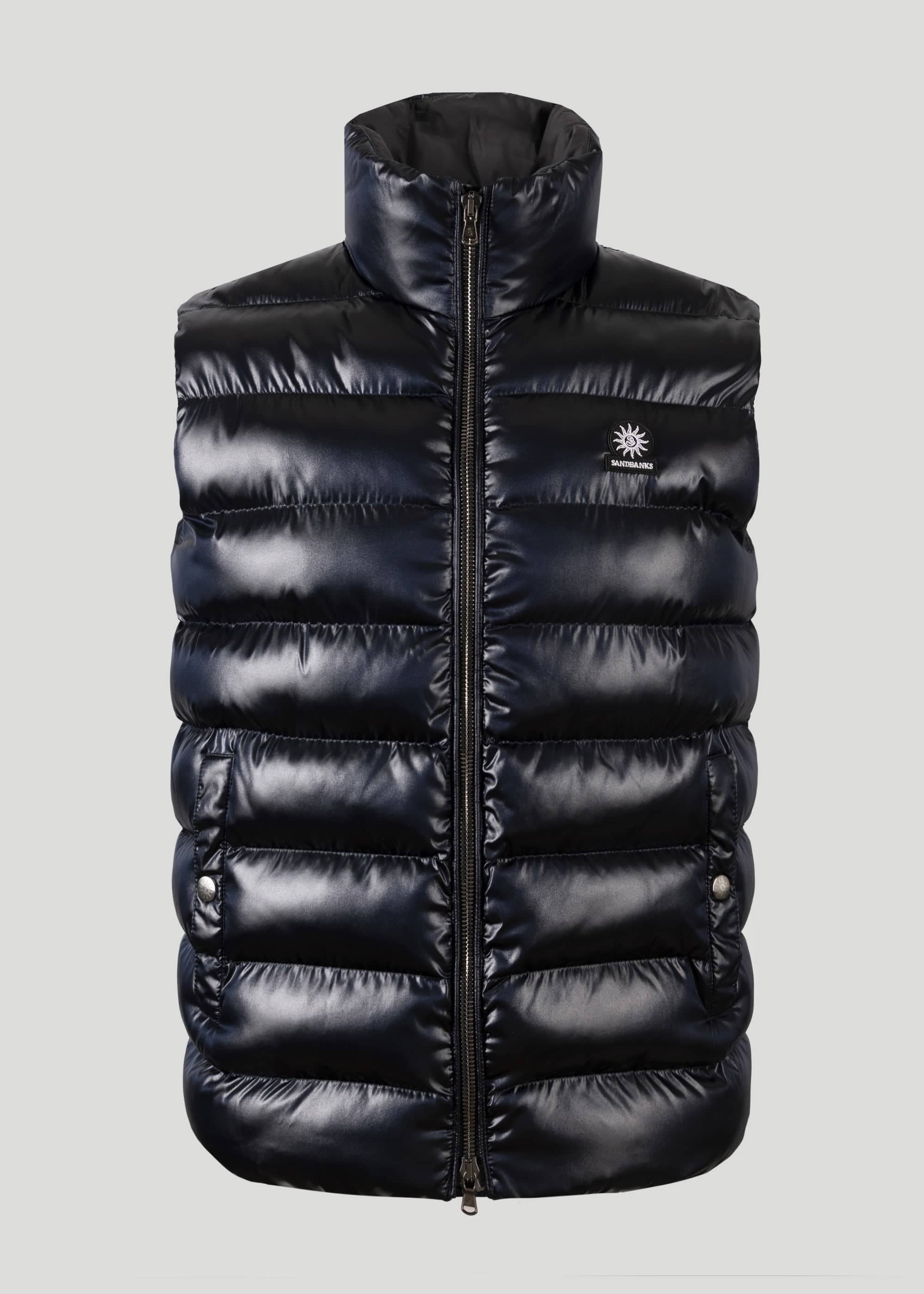 Sandbanks Martello ECONYL® Gilet - Black - sandbanksco.com
