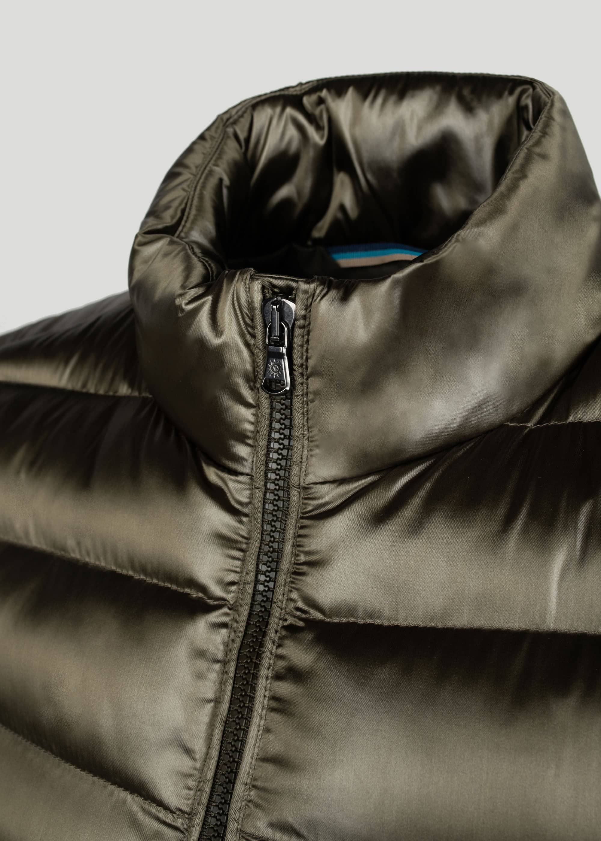 PRE-ORDER Sandbanks Maxwell ECONYL® Micro Puffer - Khaki - sandbanksco.com
