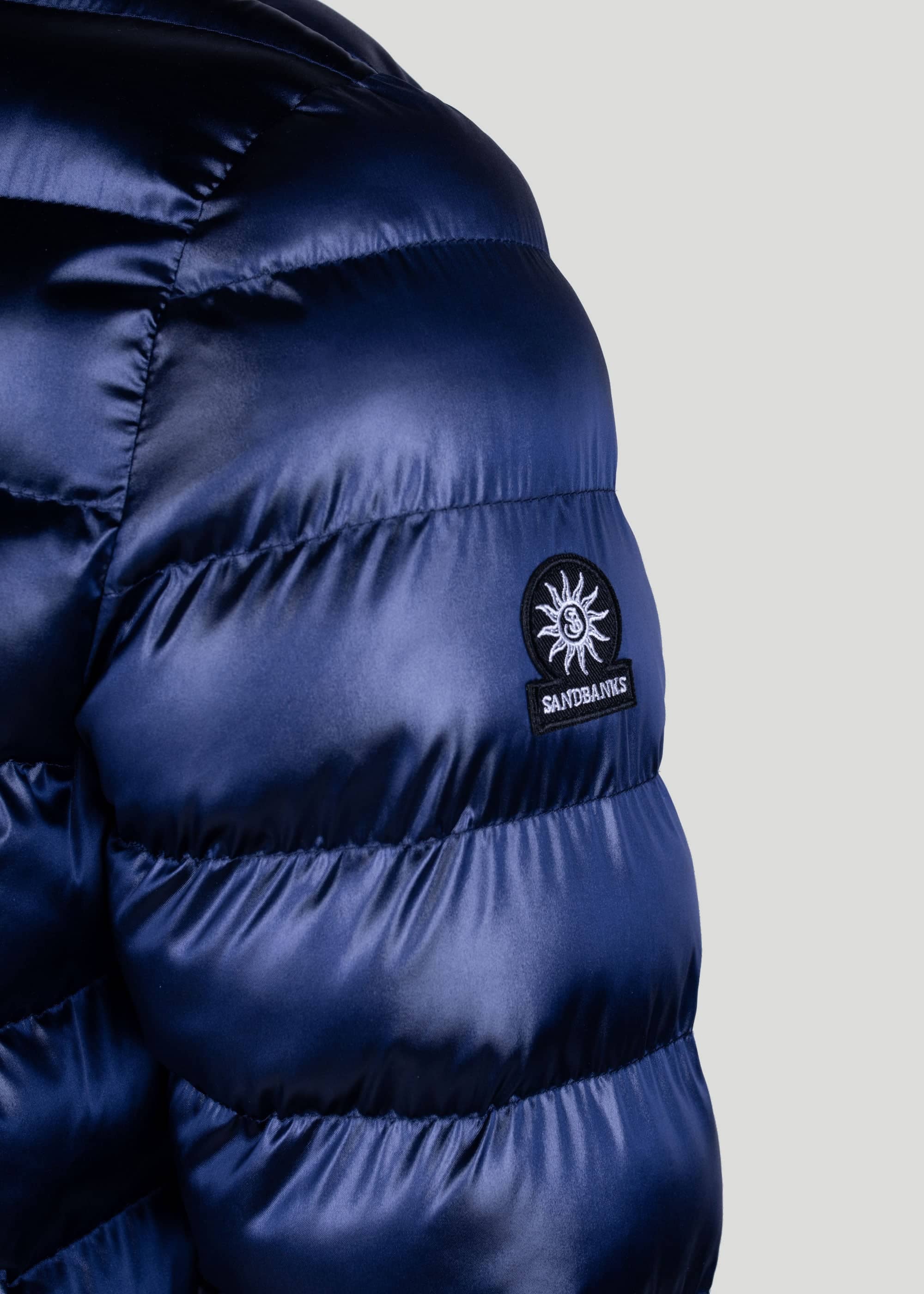 PRE-ORDER Sandbanks Maxwell ECONYL® Micro Puffer - Navy - sandbanksco.com