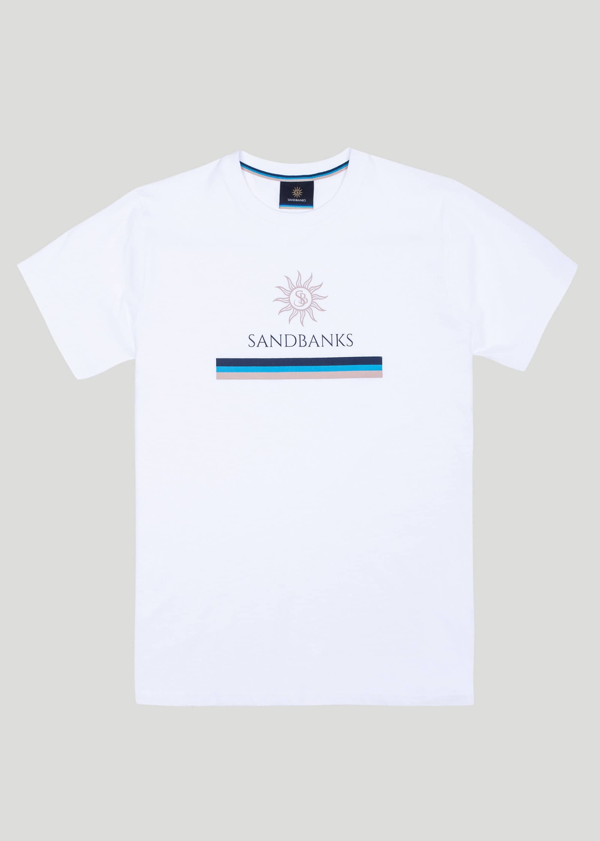Sandbanks OG Logo T-Shirt - White - sandbanksco.com