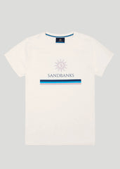 Sandbanks OG Logo T-Shirt - Ecru - sandbanksco.com