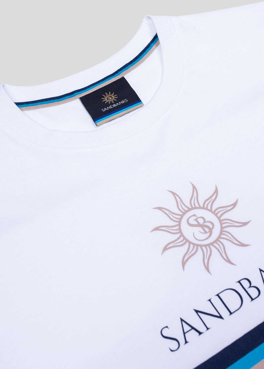Sandbanks OG Logo T-Shirt - White - sandbanksco.com