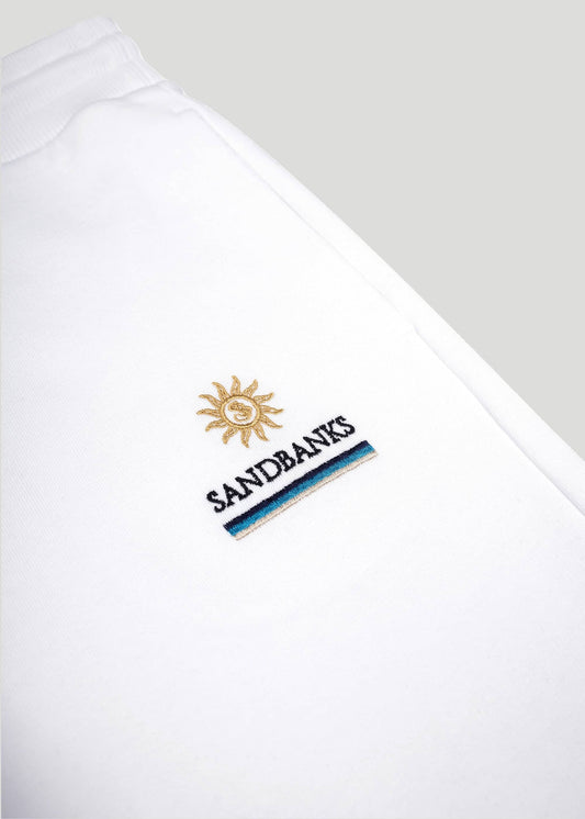 Sandbanks Women's OG Logo Sweatpants - White - sandbanksco.com