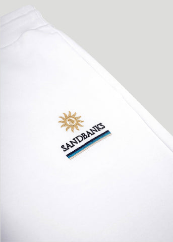 Sandbanks Women's OG Logo Sweatpants - White - sandbanksco.com