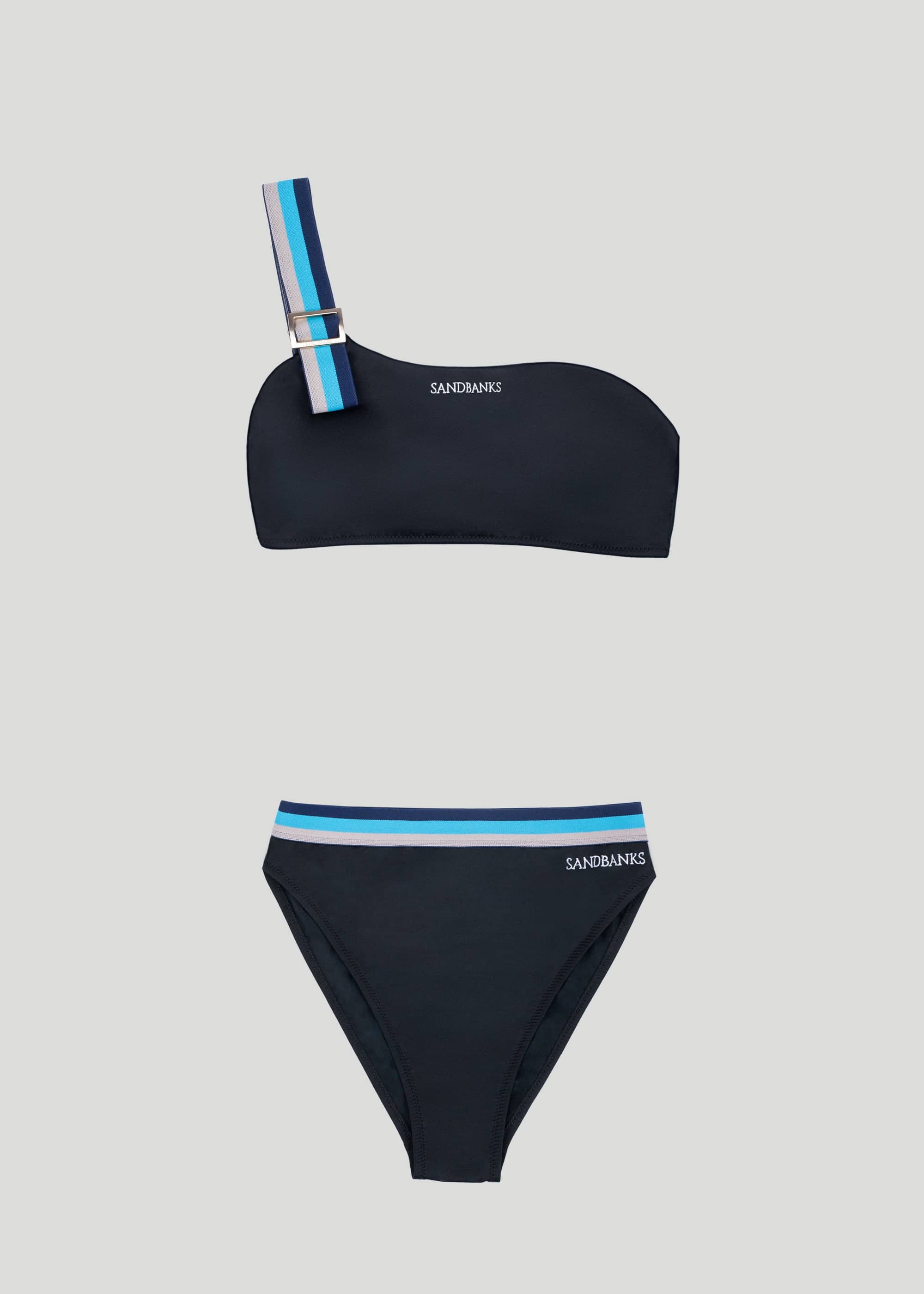 Sandbanks High Waisted Bikini Bottom - Black - sandbanksco.com