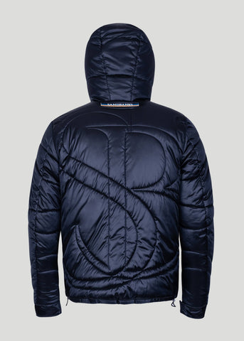 Sandbanks Salterns ECONYL® Puffer Jacket - Black - sandbanksco.com