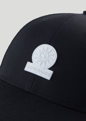 Sandbanks Rubber Badge Logo Cap - Black