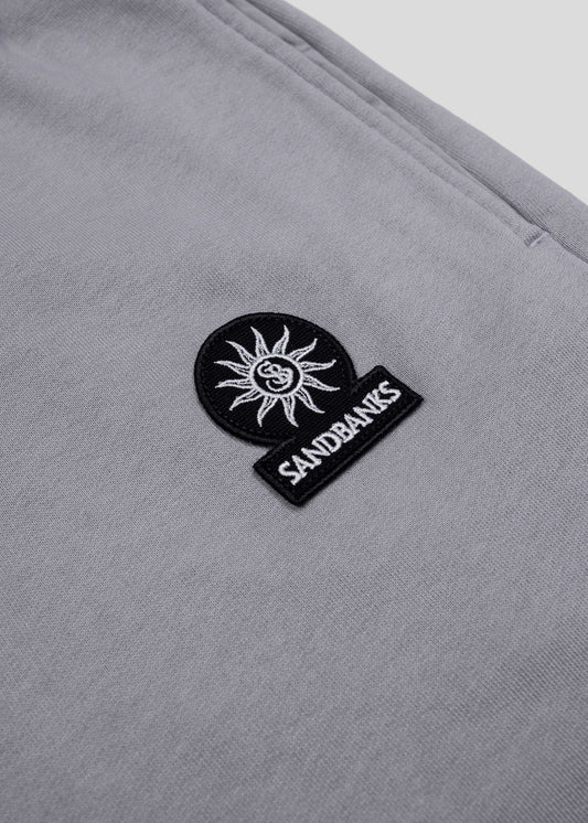 Sandbanks Badge Logo Sweatpants - Ultimate Grey - sandbanksco.com