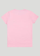 Sandbanks Women's Badge Logo T-Shirt - Crystal Rose - sandbanksco.com