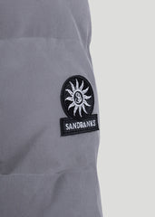 Sandbanks Belle Puffer Jacket - Light Grey - sandbanksco.com