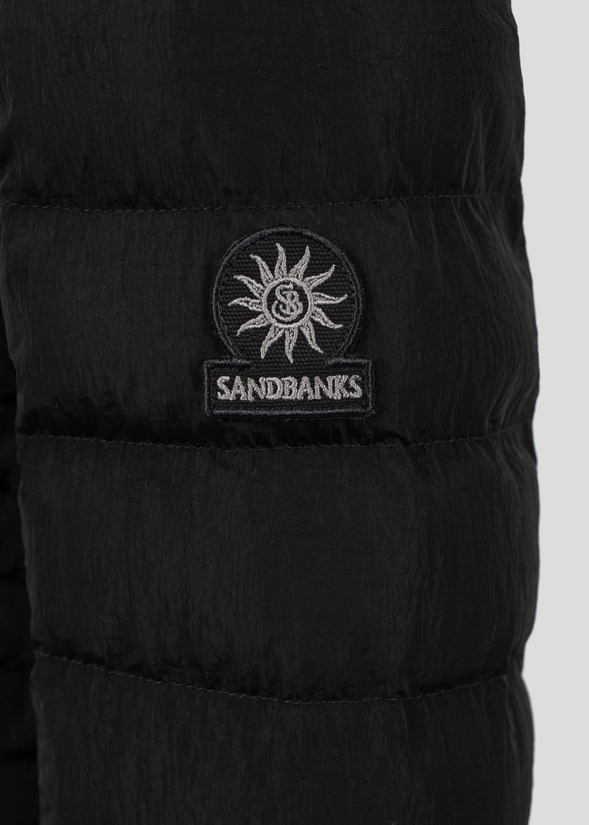 Sandbanks Carbon Collection C6 ECONYL® Micro Puffer - Black