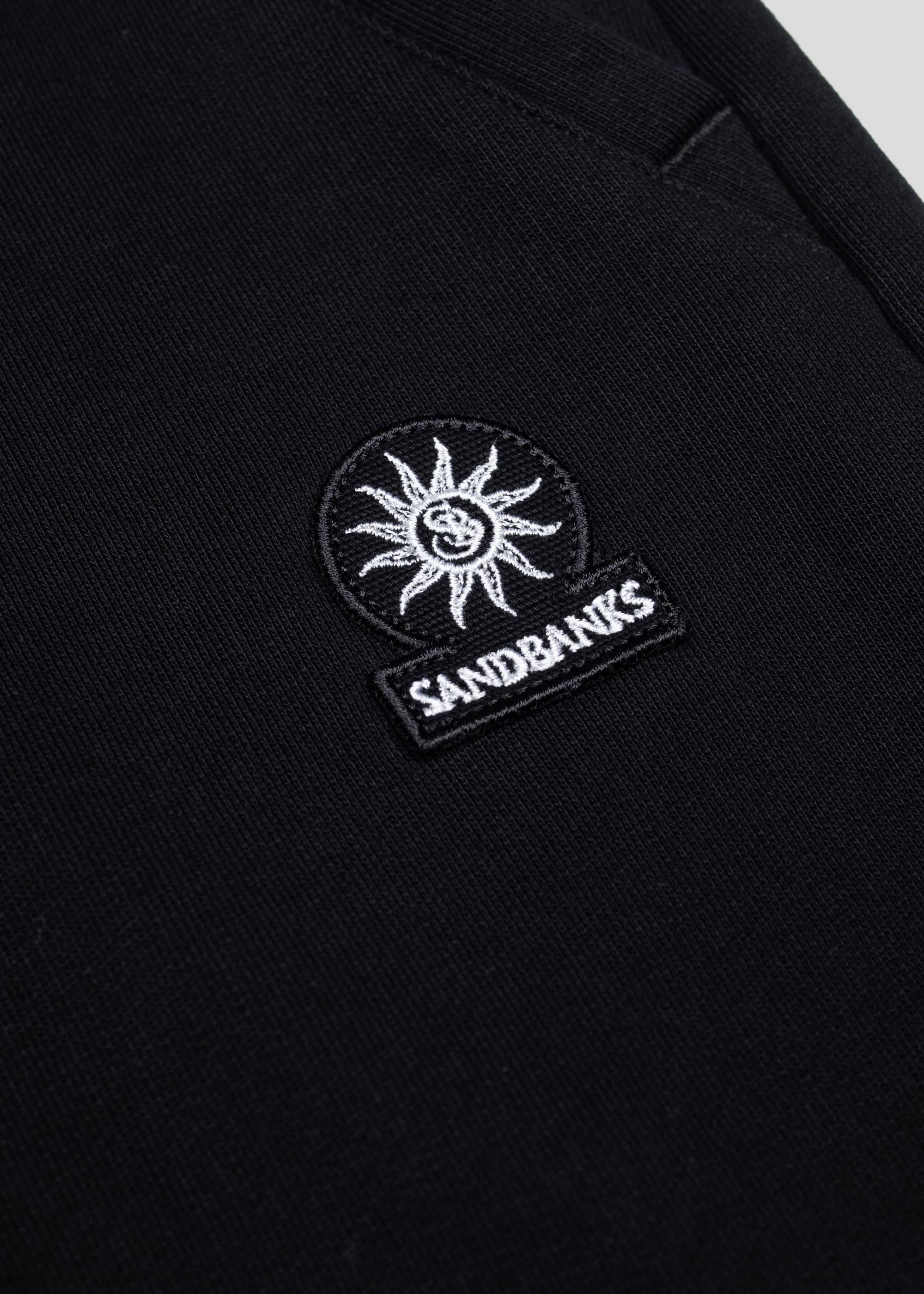Sandbanks Women's Badge Logo Sweatpants - Black - sandbanksco.com